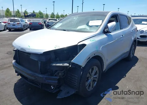 2013 Hyundai Santa Fe Sport z USA, uszkodzony, nr VIN 5XYZU3LB9DG099959